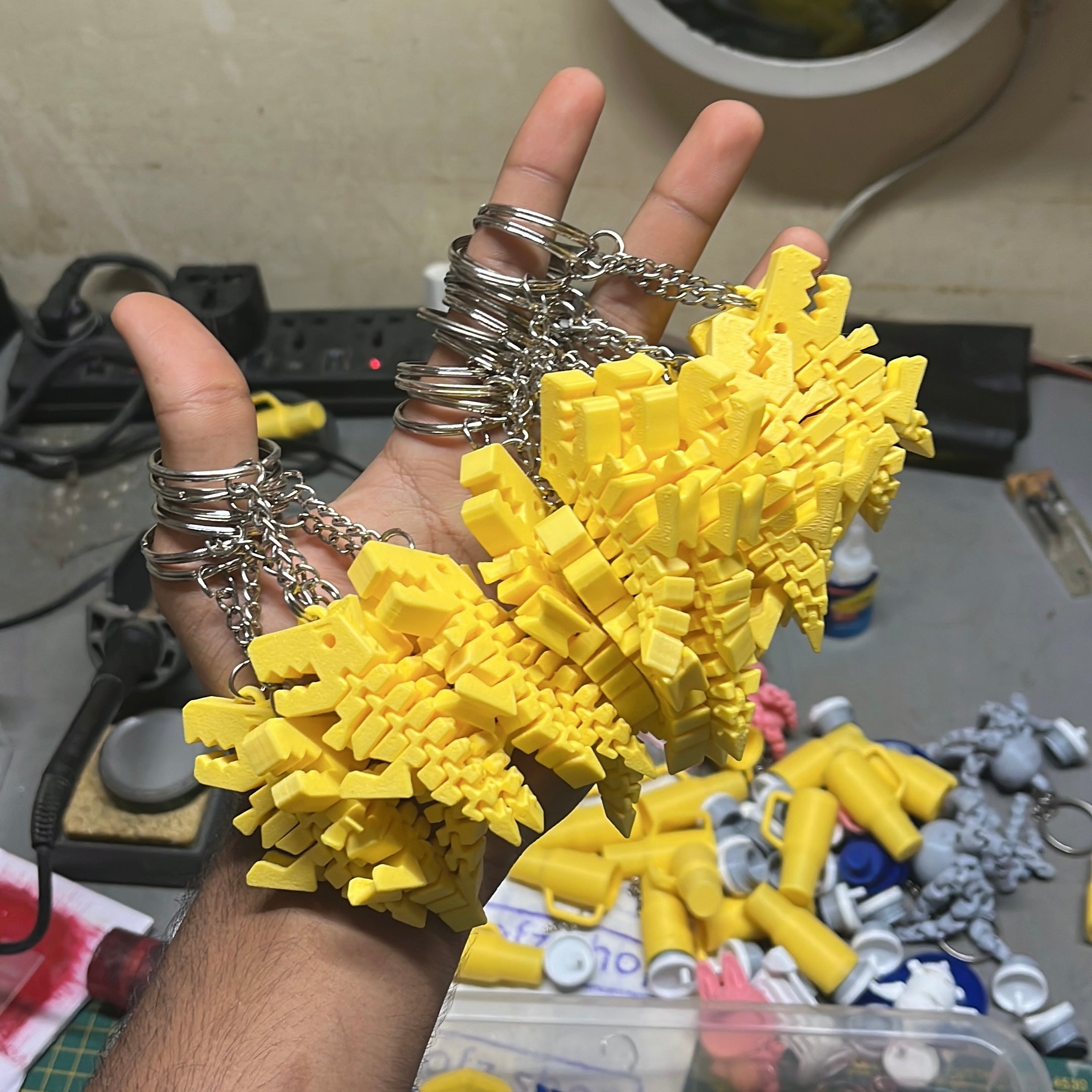 Cute Dino - Articulating Keychain