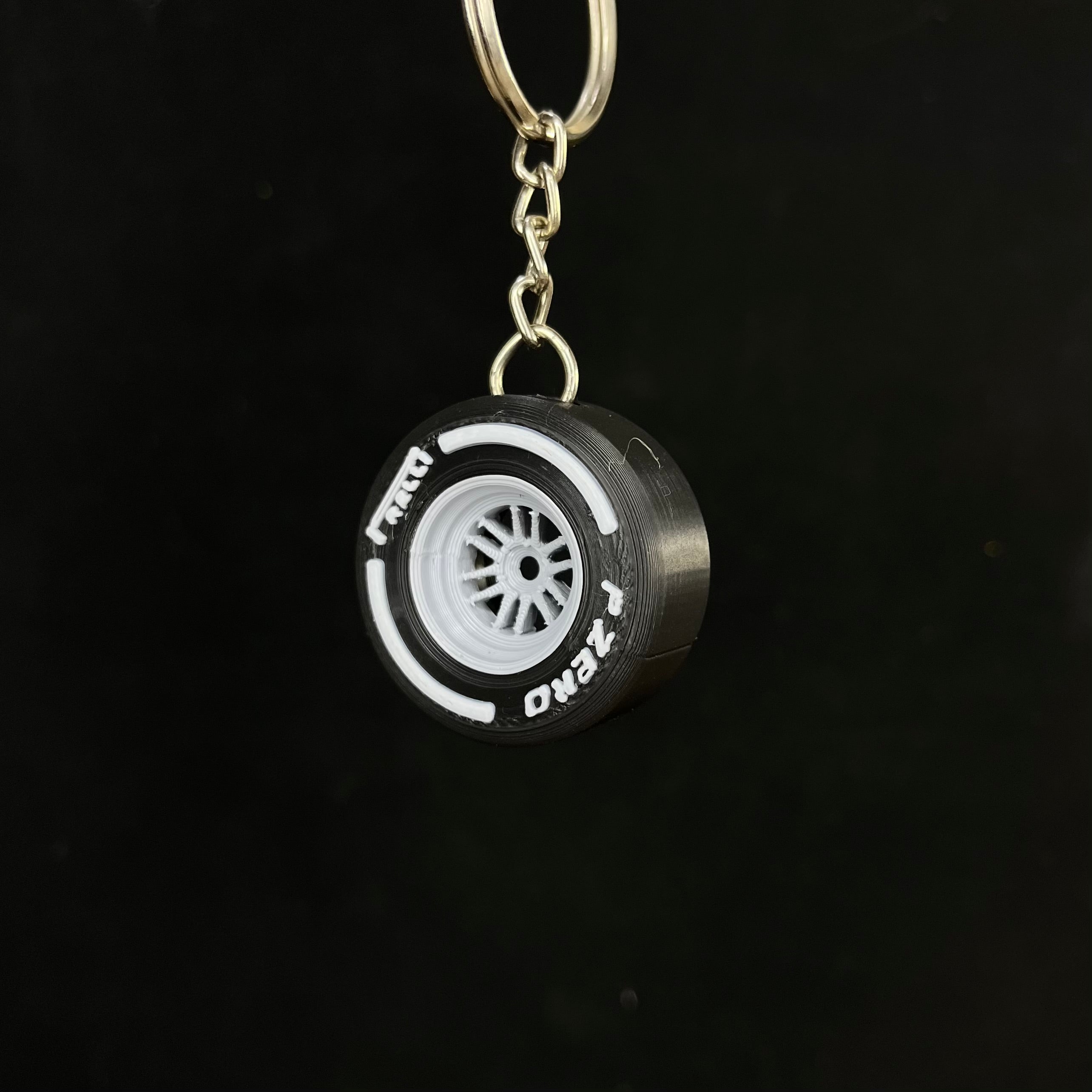 F1 Tyre Keychain