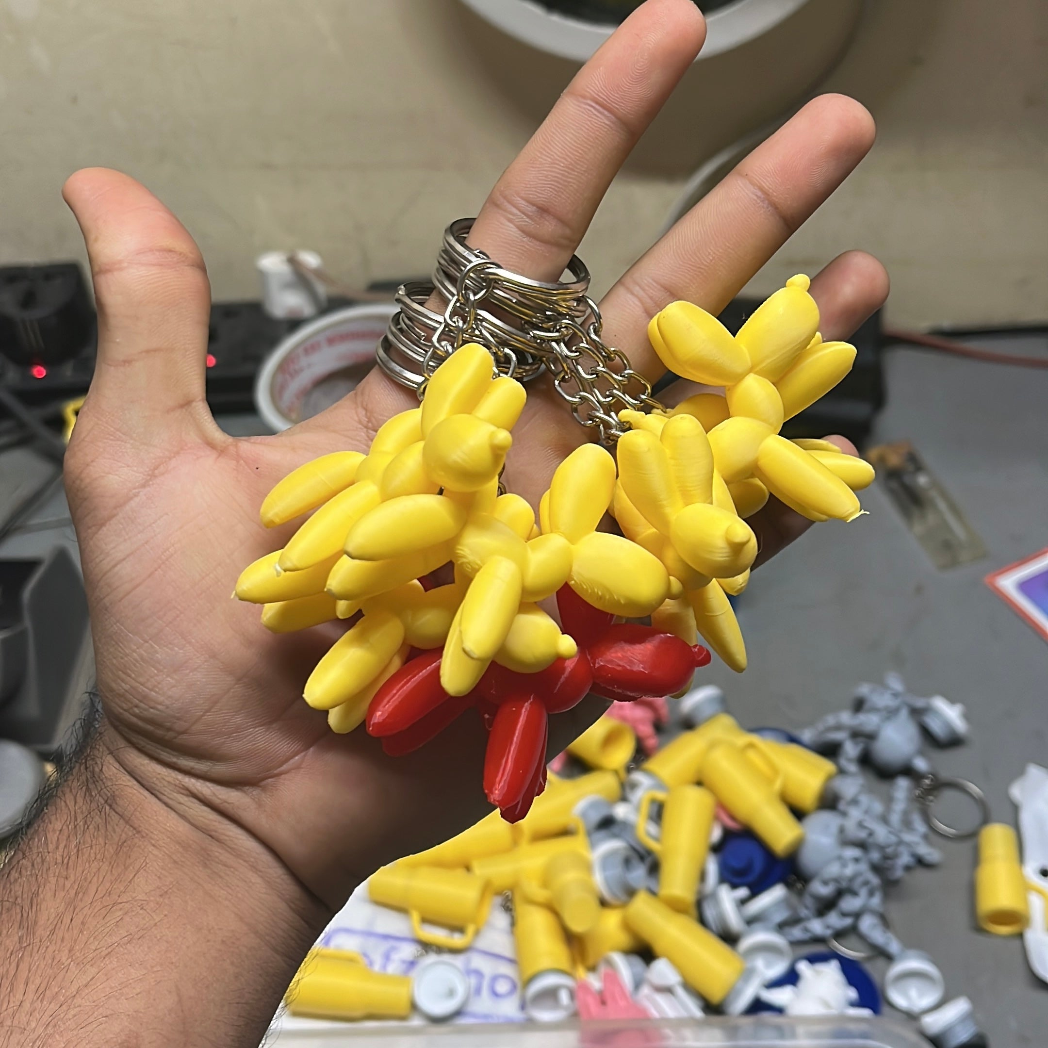 Balloon Dog Keychain